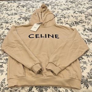 Celine Unisex Loose Hoodie NWT